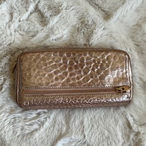 Alexander Wang Fumo Wallet Large in Rose Gold